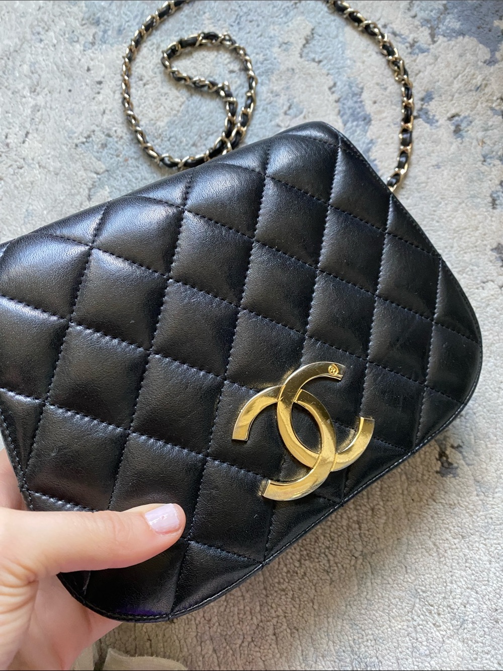 Black Quilted bag - Picture 2 of 6